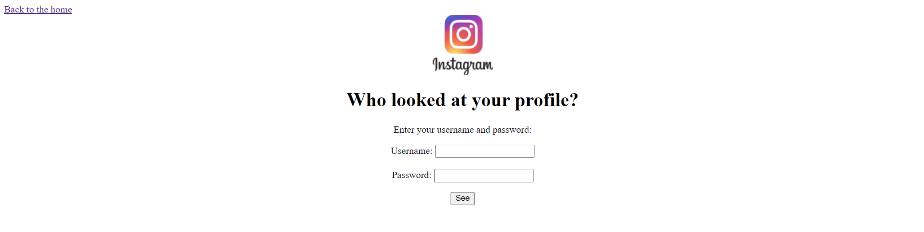 who looked at your profile - dummy page